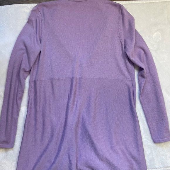 J. Jill Women's Wool Blend Front Button Long Sleeve Cardigan Sweater Size XS - Picture 7 of 8